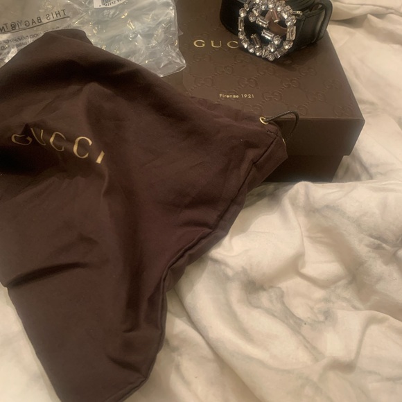Gucci Crystal Interlocking GG Belt - Picture 3 of 13